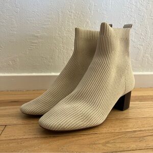 Everlane Glove Boot in Bone - never worn